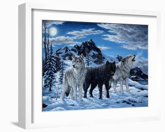 Night Howl-Jeff Tift-Framed Giclee Print