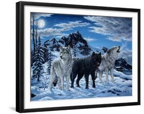 Night Howl-Jeff Tift-Framed Giclee Print