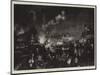 Night Illuminations at Henley Regatta, 4 July to 6 July-null-Mounted Giclee Print