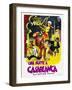 Night in Casablanca, Italian Movie Poster, 1946-null-Framed Art Print