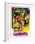 Night in Casablanca, Italian Movie Poster, 1946-null-Framed Art Print