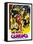 Night in Casablanca, Italian Movie Poster, 1946-null-Framed Stretched Canvas