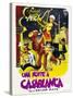 Night in Casablanca, Italian Movie Poster, 1946-null-Stretched Canvas