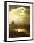 Night in Dresden-Johan Dahl-Framed Giclee Print