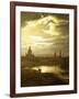 Night in Dresden-Johan Dahl-Framed Giclee Print