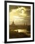 Night in Dresden-Johan Dahl-Framed Giclee Print
