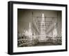 Night in Luna Park, Coney Island, N.Y.-null-Framed Photo