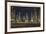 Night in the Oil Fields, Oklahoma-null-Framed Premium Giclee Print