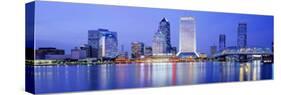 Night, Jacksonville, Florida, USA-null-Stretched Canvas