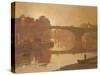 Night, Kew Bridge, 1989-Trevor Chamberlain-Stretched Canvas