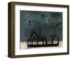 Night Landscape-Lyonel Feininger-Framed Art Print