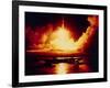 Night Launch of Apollo 17-null-Framed Photographic Print