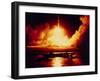 Night Launch of Apollo 17-null-Framed Photographic Print