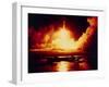 Night Launch of Apollo 17-null-Framed Photographic Print