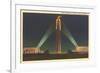 Night, Liberty Memorial, Kansas City, Missouri-null-Framed Premium Giclee Print