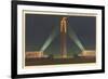 Night, Liberty Memorial, Kansas City, Missouri-null-Framed Premium Giclee Print