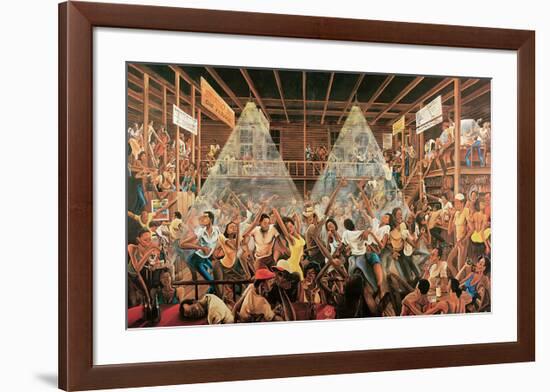 Night Life at the Studio-Ernest Watson-Framed Art Print