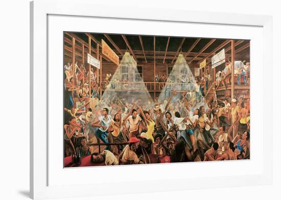 Night Life at the Studio-Ernest Watson-Framed Art Print