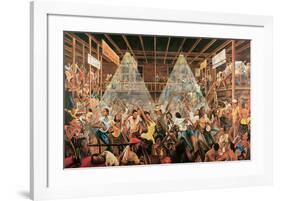 Night Life at the Studio-Ernest Watson-Framed Art Print