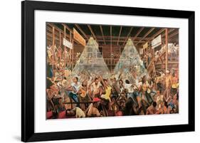 Night Life at the Studio-Ernest Watson-Framed Art Print