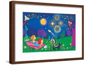 Night Light - Turtle-Elisa Chavarri-Framed Giclee Print