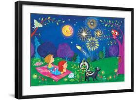 Night Light - Turtle-Elisa Chavarri-Framed Giclee Print