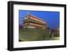 Night Lighting and Glowing Lanterns, Views from Atop City Wall, Xi'An, China-Stuart Westmorland-Framed Photographic Print