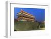 Night Lighting and Glowing Lanterns, Views from Atop City Wall, Xi'An, China-Stuart Westmorland-Framed Photographic Print