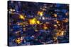 Night Lighting of the City of Guanajuato-Terry Eggers-Stretched Canvas