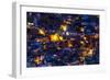 Night Lighting of the City of Guanajuato-Terry Eggers-Framed Photographic Print