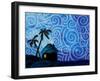 Night Lights (#7 in series)-Cindy Thornton-Framed Art Print