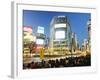 Night Lights at Shibuya Crossing, Shibuya Ward, Tokyo, Japan, Asia-Christian Kober-Framed Photographic Print