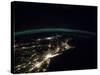 Night Lights from the Philadelphia-New York City-Boston Corridor-null-Stretched Canvas