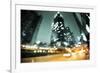 Night Lights of the Hong Kong out of Focus-Iakov Kalinin-Framed Photographic Print