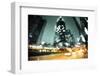 Night Lights of the Hong Kong out of Focus-Iakov Kalinin-Framed Photographic Print