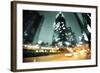 Night Lights of the Hong Kong out of Focus-Iakov Kalinin-Framed Photographic Print