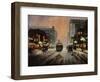 Night Lights-Leo Stans-Framed Art Print