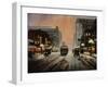 Night Lights-Leo Stans-Framed Art Print