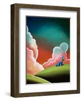 Night Lights-Cindy Thornton-Framed Art Print