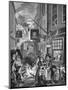 Night - London-William Hogarth-Mounted Giclee Print