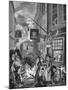 Night - London-William Hogarth-Mounted Giclee Print