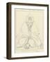 Night, Love, Erebus, Chaos-John Flaxman-Framed Giclee Print