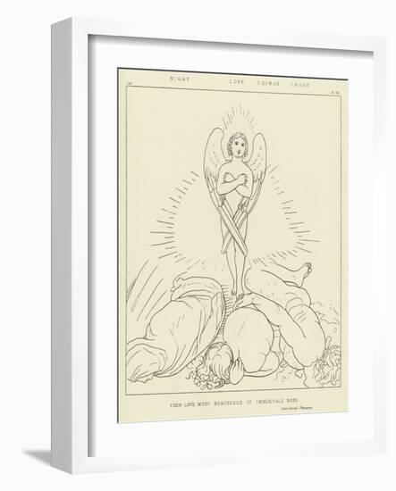 Night, Love, Erebus, Chaos-John Flaxman-Framed Giclee Print