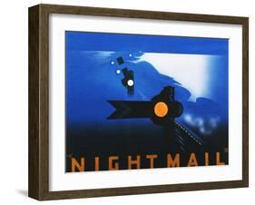 Night Mail-Pat Keely-Framed Art Print