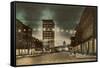 Night, Main Street, Columbia, South Carolina-null-Framed Stretched Canvas