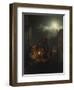 Night Market in Antwerp-Petrus van Schendel-Framed Giclee Print