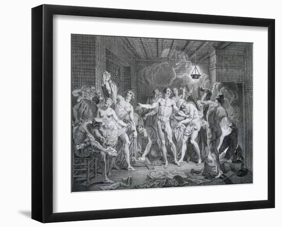 Night Meetings of the Adamites-Francois Morellon la Cave-Framed Giclee Print