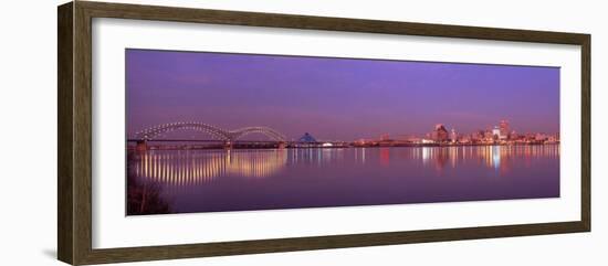 Night Memphis, TN-null-Framed Photographic Print