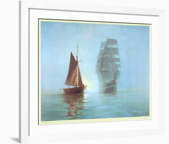 Night Mists-Montague Dawson-Framed Art Print