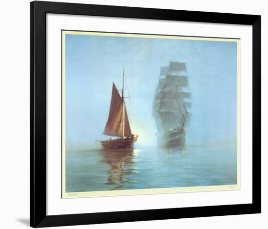 Night Mists-Montague Dawson-Framed Art Print